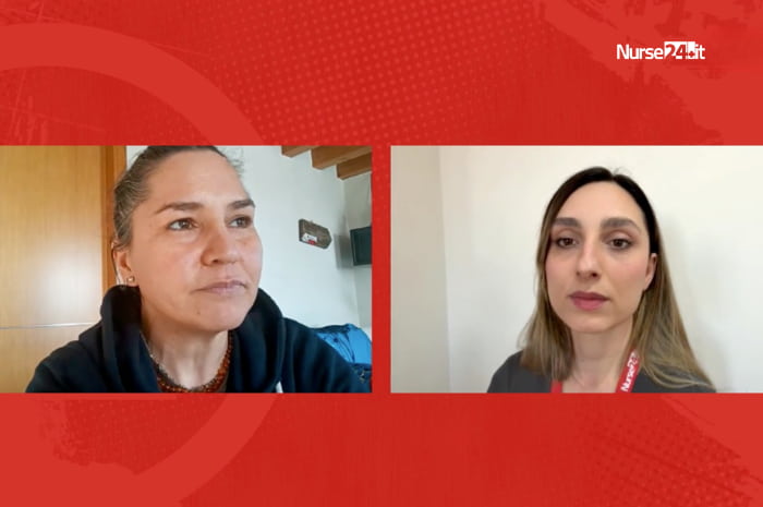 Copertina: Curare dove tutto si interrompe: il racconto di un'infermiera